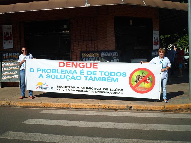 Penápolis participa de mobilização nacional contra Aedes Aegypti
