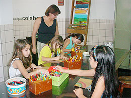 Ateliê do Museu do Sol oferece opção para as férias