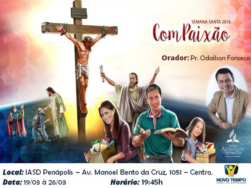 Pastor Odailson Fonseca promove ciclo de palestras