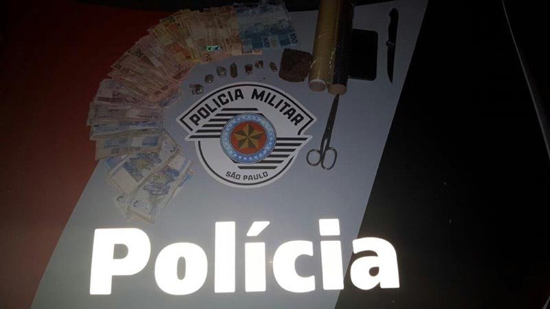 Policiais da Rocam prendem acusado tráfico