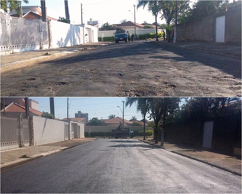 RecaPenápolis beneficia vias do bairro Village