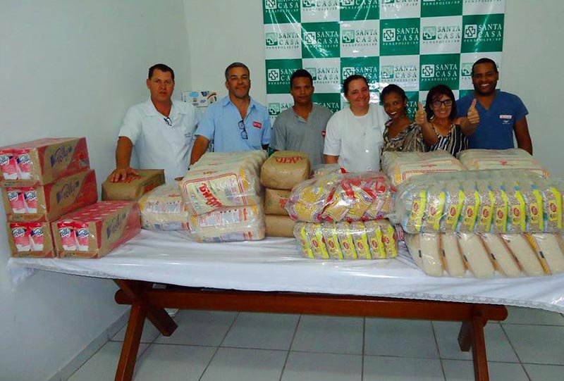 Santa Casa de Penápolis agradece novas doações de alimentos