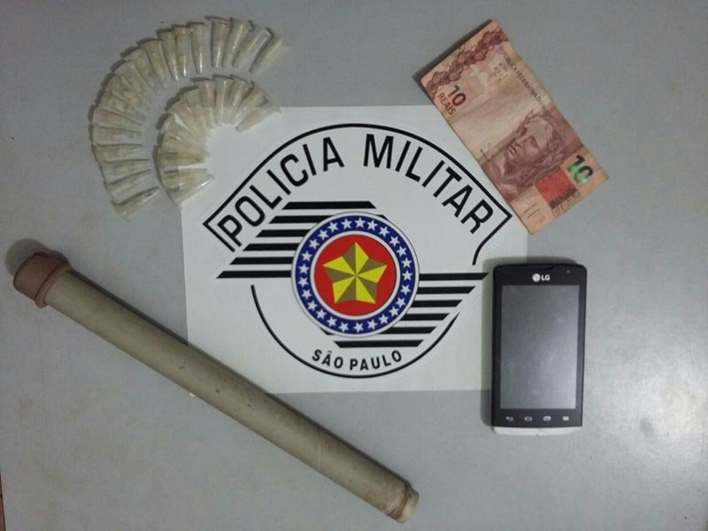 Adolescente é apreendido por tráfico em Penápolis