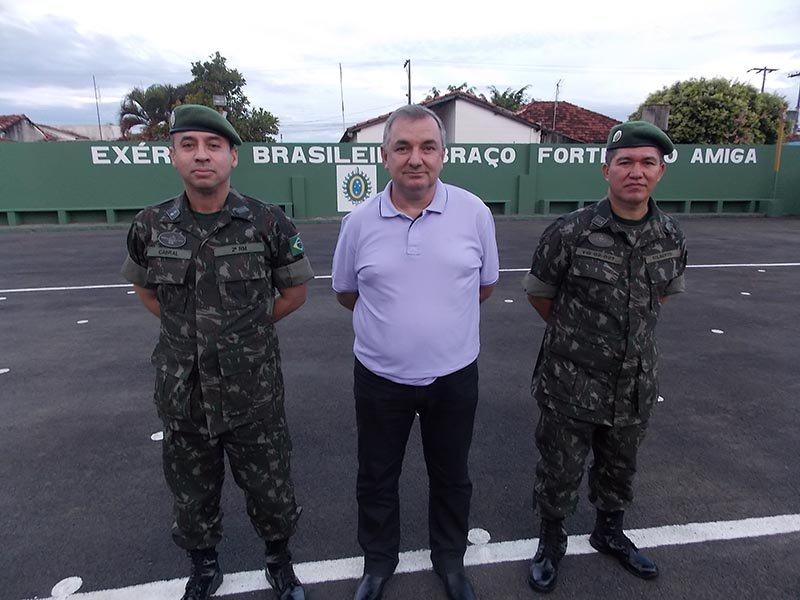 Avaliação: Coronel do Exército visita Penápolis em inspeção do TG