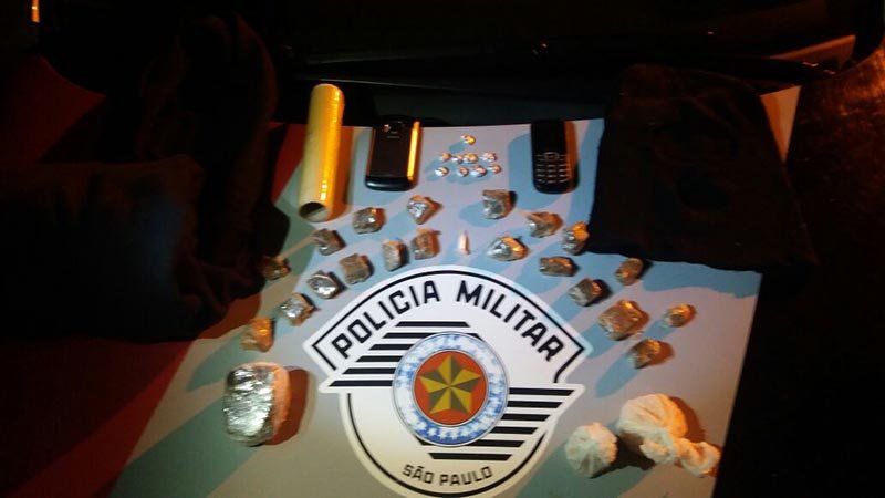 Rocam prende duas pessoas por tráfico em Avanhandava
