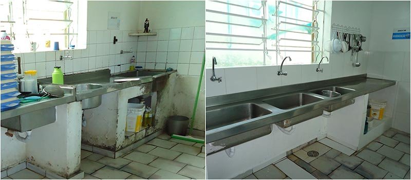 Santa Casa: Cozinha é reformada com o apoio de empresas