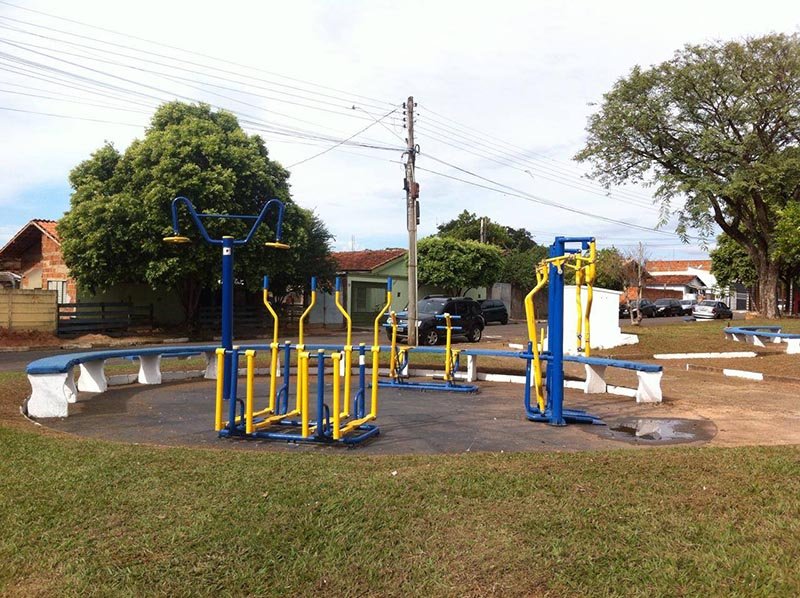 Academia ao ar livre do bairro Planalto será entregue amanhã