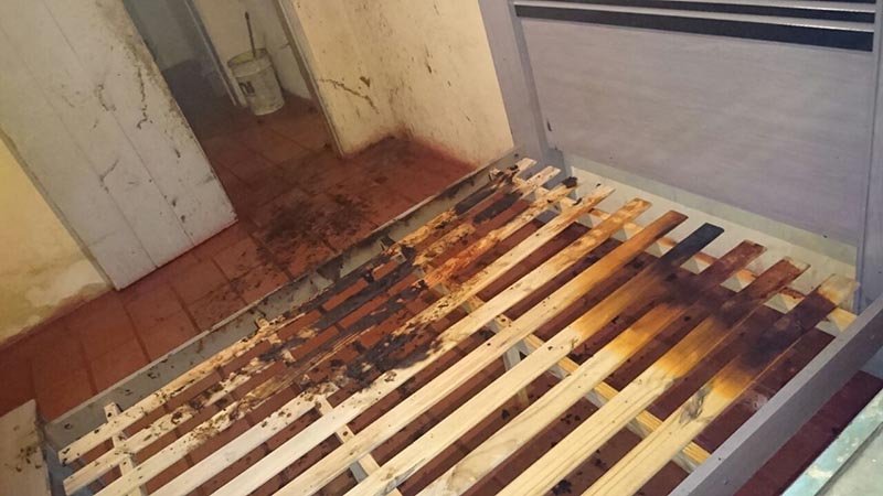 Policiais entram em casa e conseguem evitar incêndio