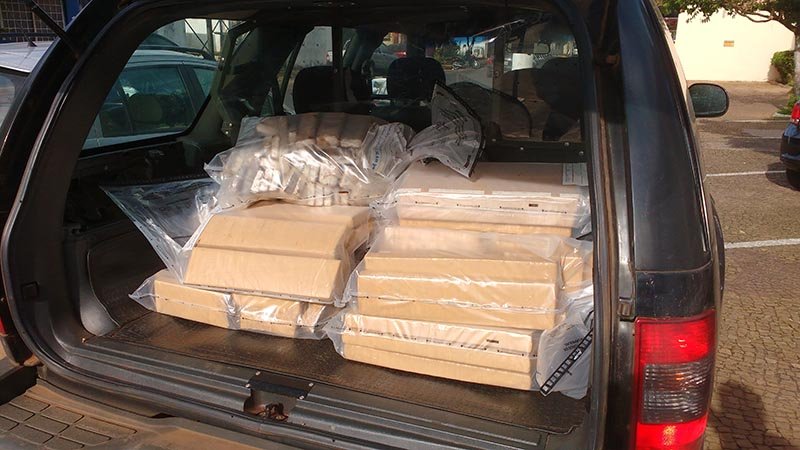 132 quilos de maconha são incinerados pela Polícia Civil