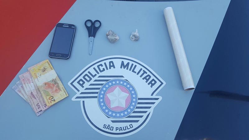 Pedreiro é preso por policiais da Rocam acusado de tráfico