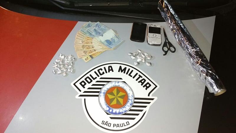 Ajudante é novamente preso acusado de tráfico