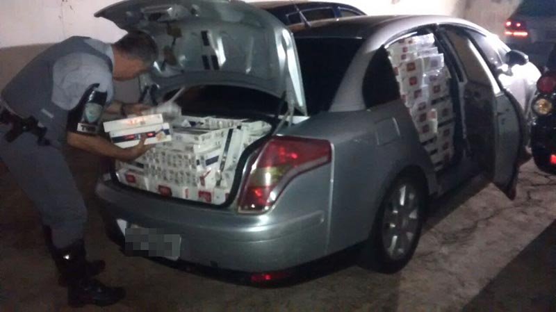 Cigarros contrabandeados são apreendidos em Penápolis