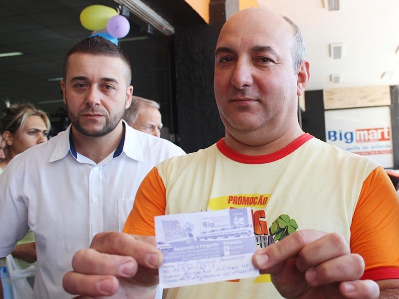 Big Mart: Sorteado carro da campanha “Big Compra da Sorte”