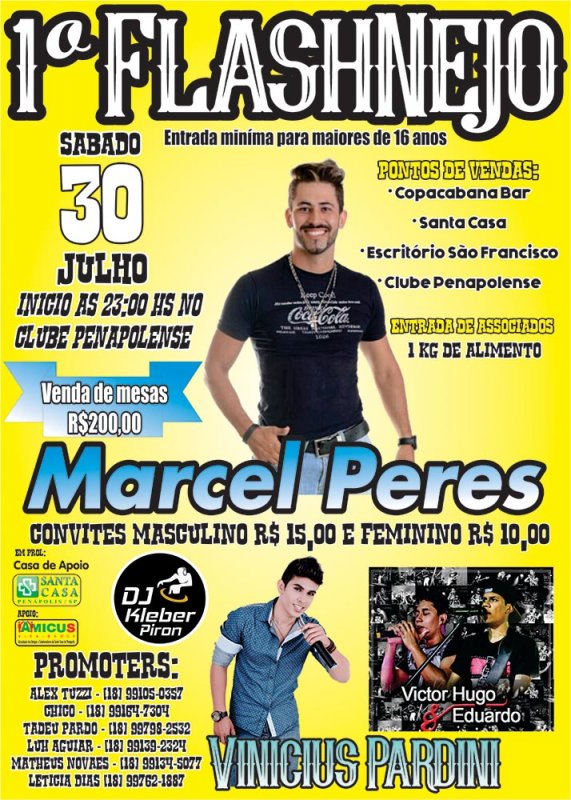 Show beneficente acontece sábado no Penapolense