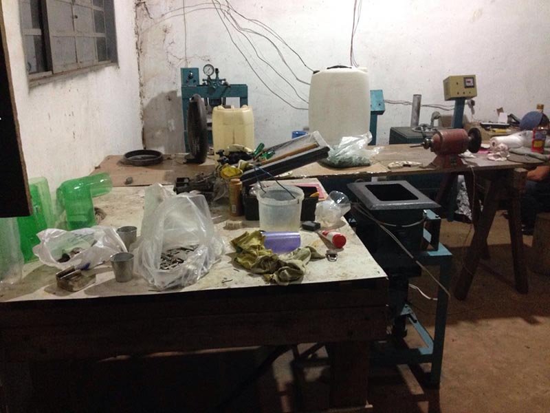 Fábrica de moedas falsas é descoberta em Coroados