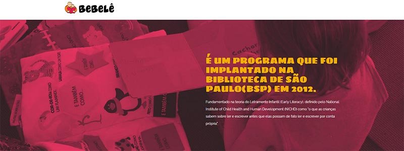 Sucesso na capital, programa de incentivo à leitura “Bebelê” recebe inscrições de bibliotecas do interior 