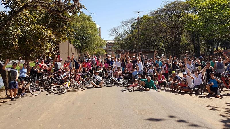 Passeio pela segurança no trabalho mobiliza ciclistas