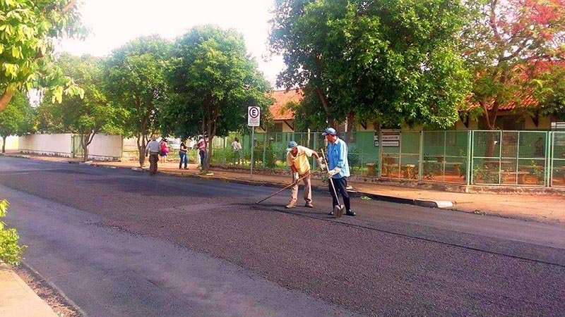 RecaPenápolis segue com melhorias na avenida Mário Waldemarim