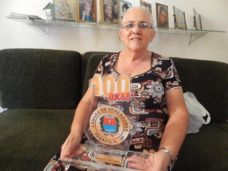 Câmara Municipal homenageia Maria de Jesus Balles, 100 anos