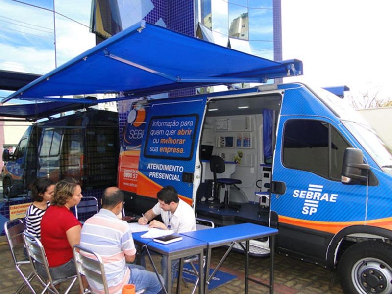 Sebrae Móvel presta atendimento em Penápolis hoje