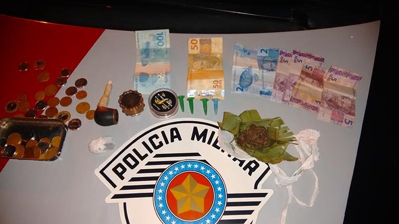 Policiais de Glicério apreendem menor acusado de tráfico