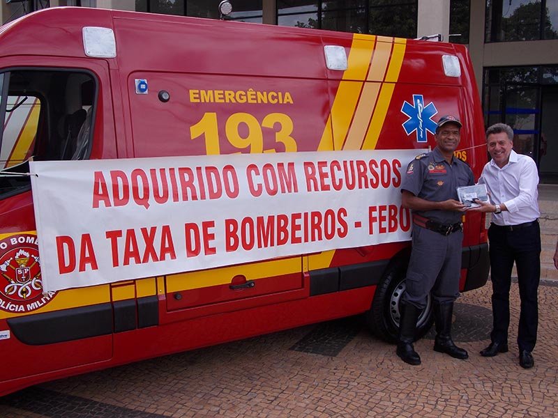 Unidade de Resgate é entregue ao Corpo de Bombeiros