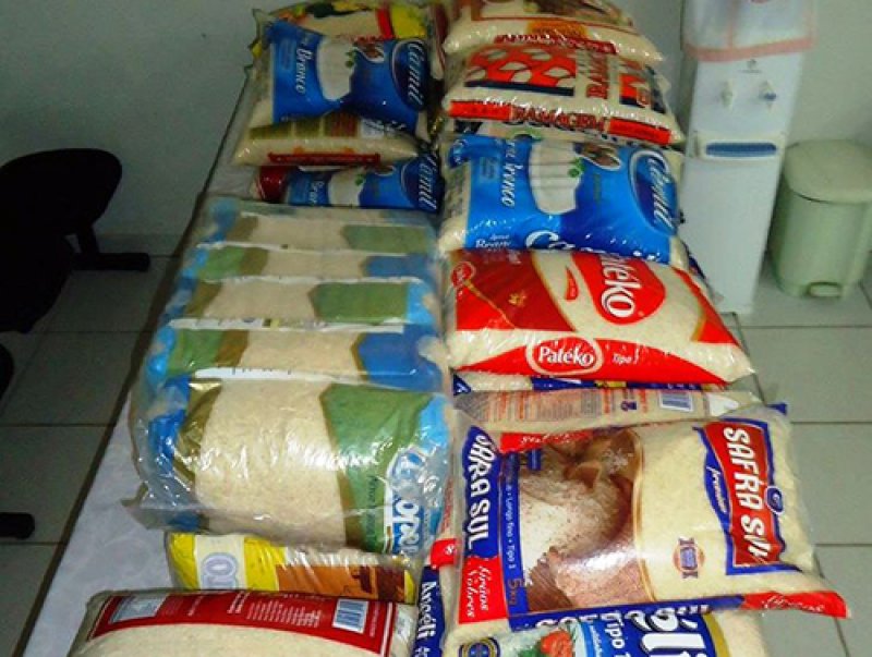 Santa Casa recebe doação de 400 quilos de arroz 