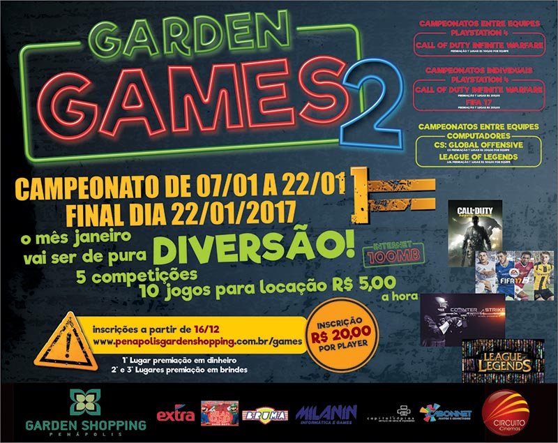 Garden Games começa neste fim de semana