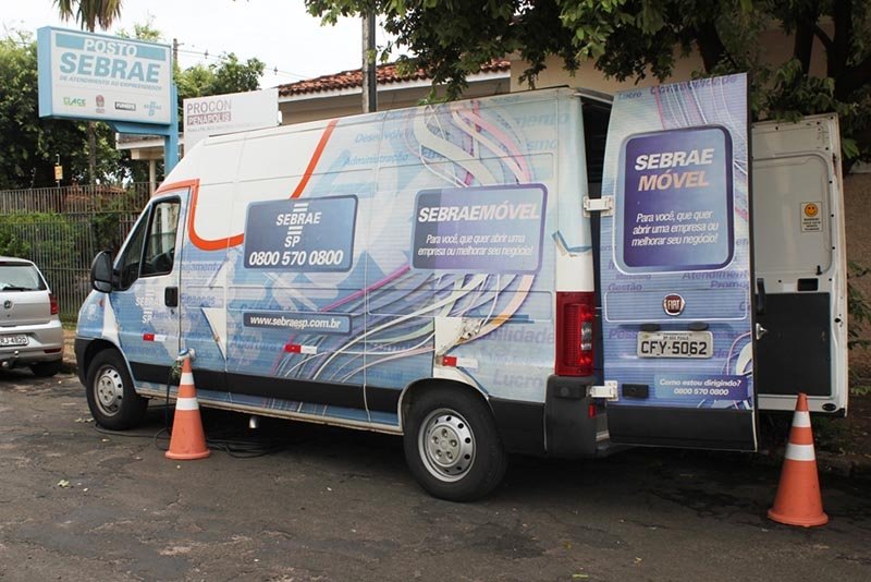 Sebrae Móvel realiza atendimento em Penápolis