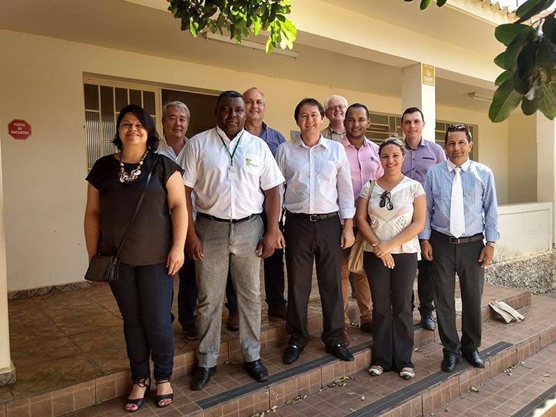 Equipe do Instituto Federal de Birigui visita instalações em Penápolis