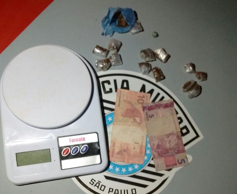 PM de Glicério flagra menor com maconha