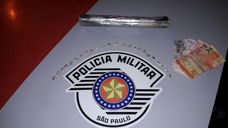Lenhador é flagrado com crack e acaba preso por tráfico