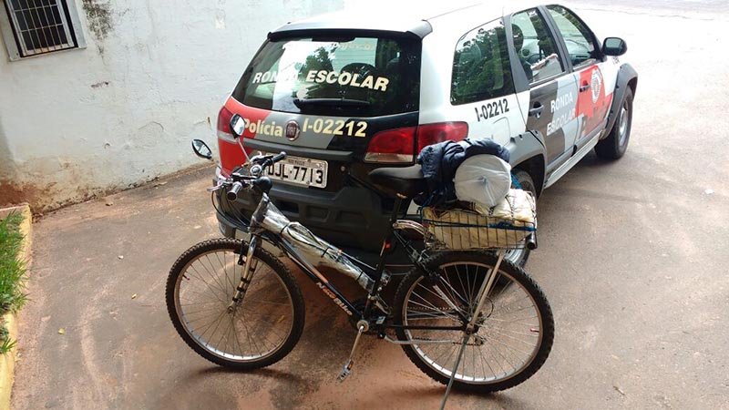 Homem furta bicicleta mas acaba preso em flagrante