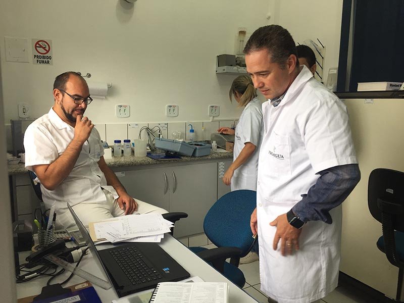 Laboratório do Daep passa por auditoria para controle de qualidade