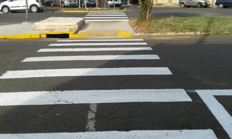 Região central: Prefeitura constrói rampas de acessibilidade na cidade