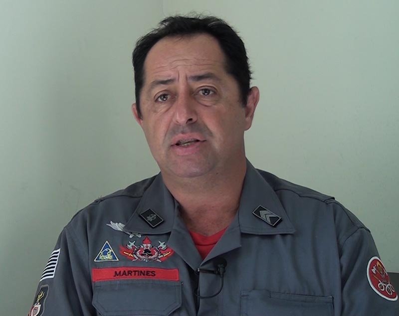 Dia 20: Câmara entregará medalha para bombeiro Martínes