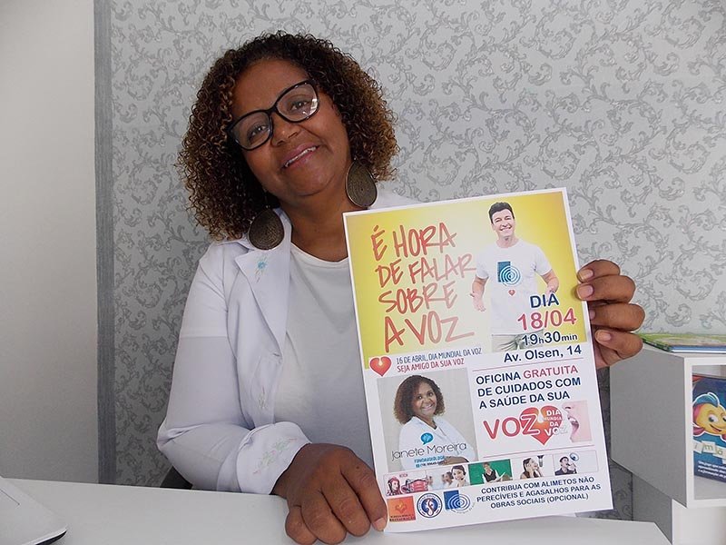 Prevenção: Oficina discutirá importância dos cuidados com a voz