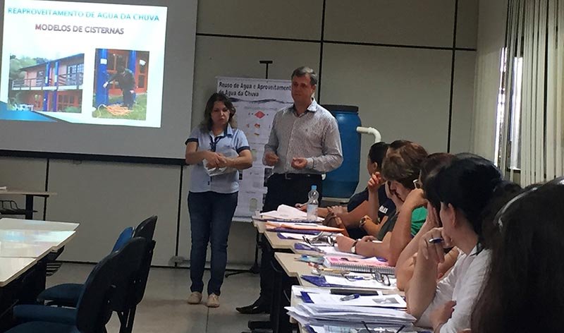 Daep e Educação promovem formação para uso racional de água e energia