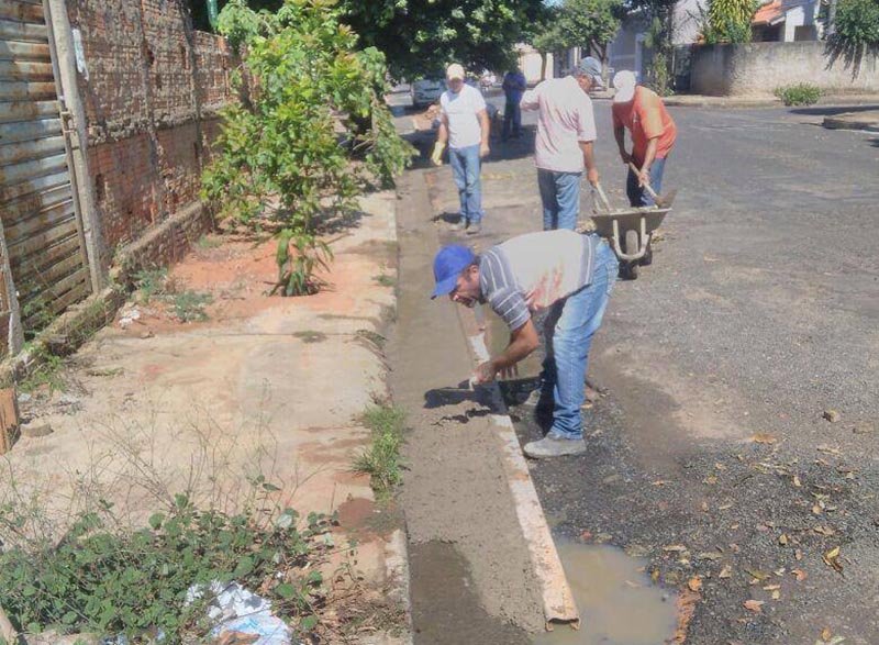 Prefeitura executa bacia coletora no Jardim Eldorado