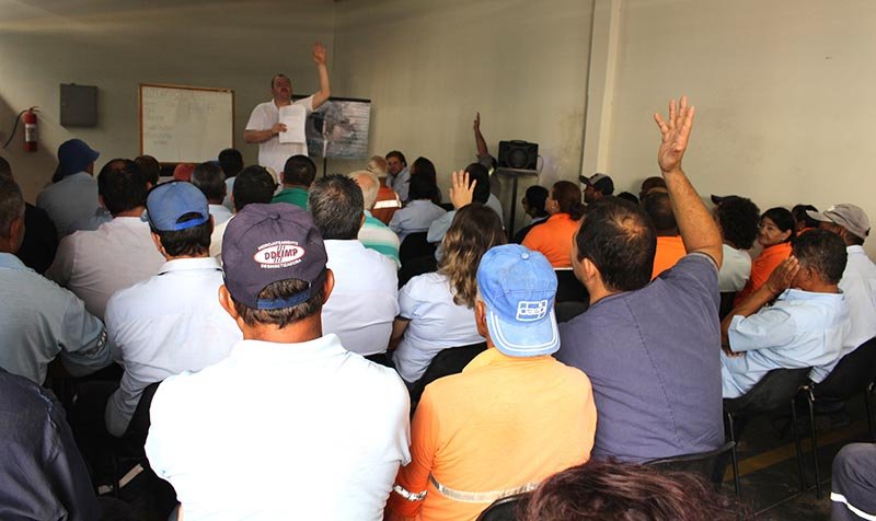 Servidores do Daep participam de palestra sobre saúde