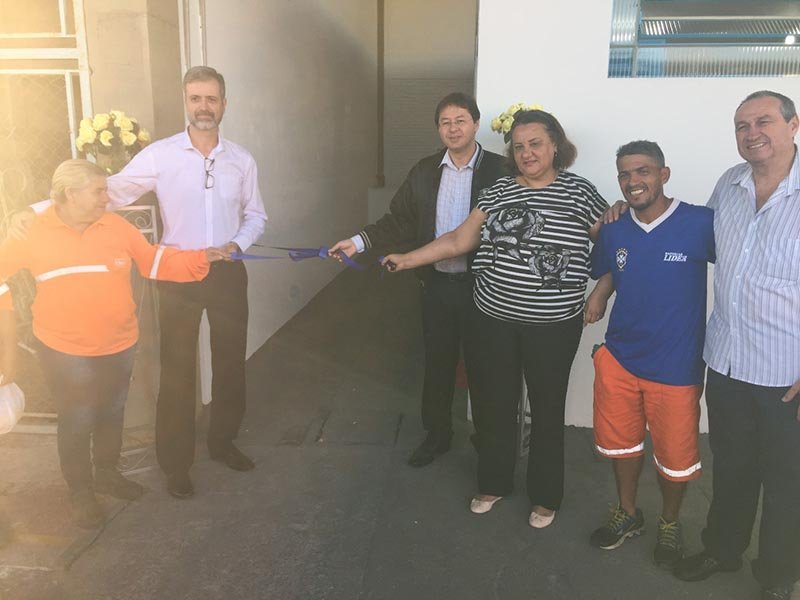 Daep inaugura vestiário para os servidores