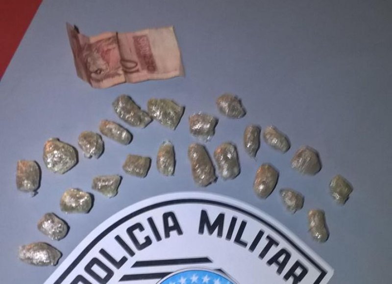 Jovem é preso por tráfico no Jardim Planalto