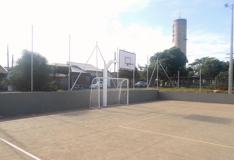 Jardim Pevi receberá reforma e iluminação da quadra amanhã
