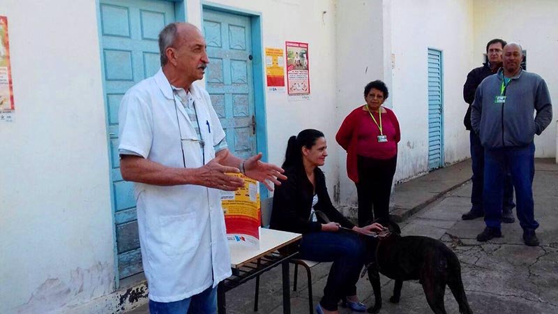 Palestra orienta população sobre a leishmaniose