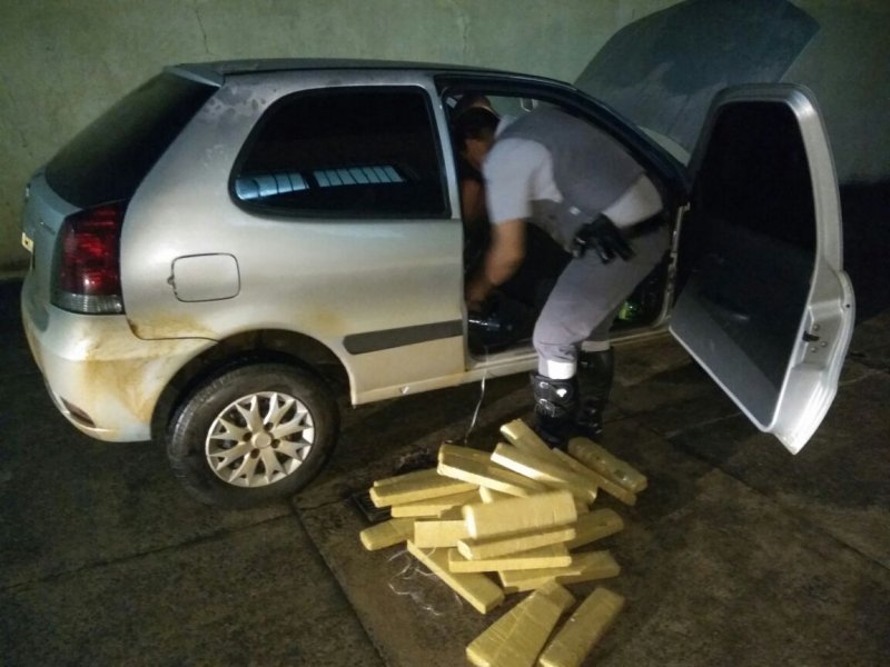 Polícia Rodoviária encontra quase 600 quilos de maconha