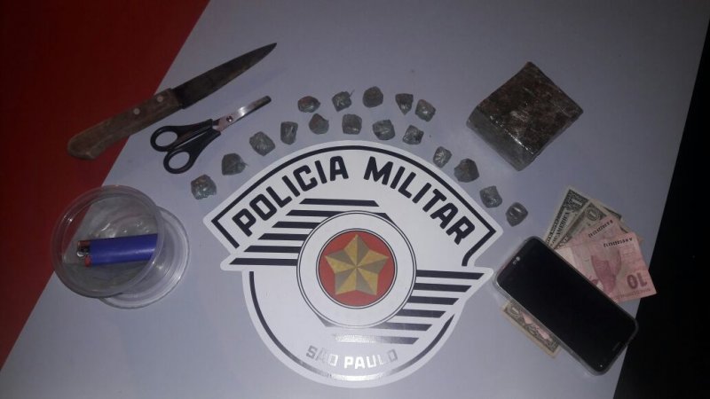 Rocam prendeu acusado de tráfico de maconha