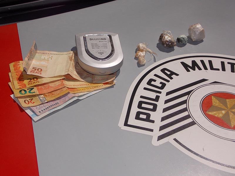 Rocam prende acusado de tráfico no Jardim Pevi