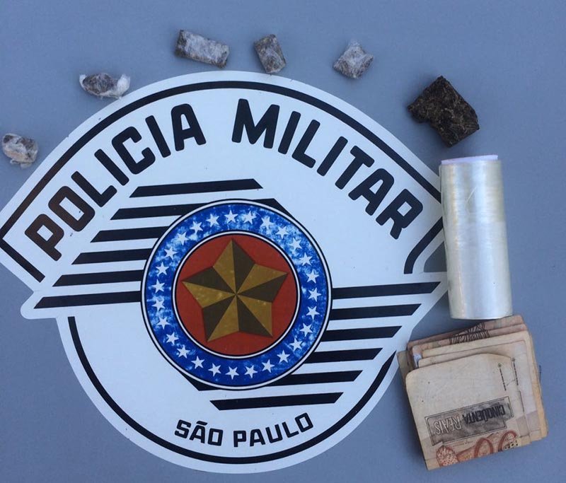 Lavrador é flagrado com drogas em Braúna