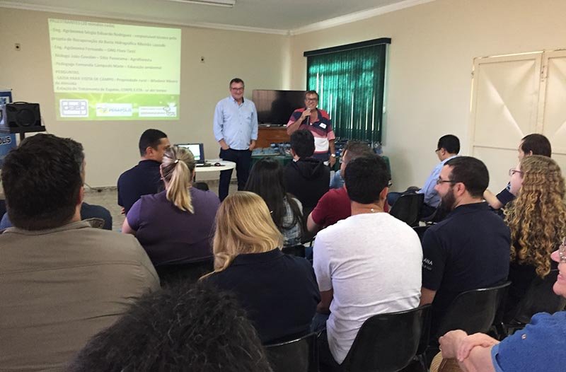 Alunos da Unesp conhecem trabalho de preservação do Ribeirão Lajeado
