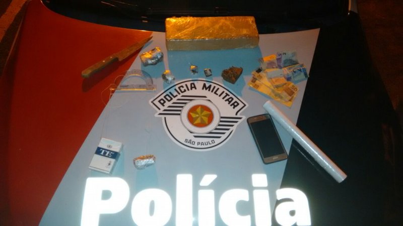 Homem cumpre pena por tráfico, mas é preso novamente